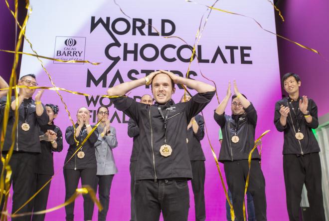 Lluc Crusellas se proclamó ganador de la World Chocolate Master 2022 (Foto: Ivan Raga y Jordi Foto).