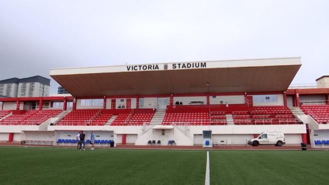 El estadio Victoria, donde juega el FC Bruno´s Magpies.