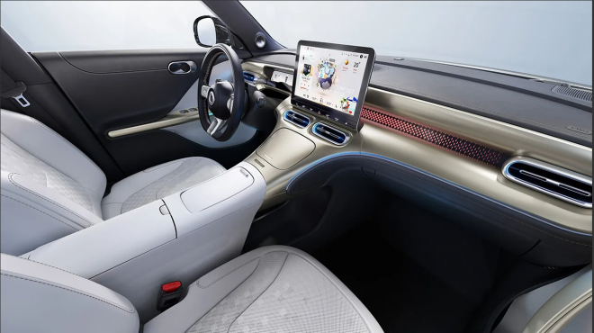 Interior del Smart #1 Launch Edition