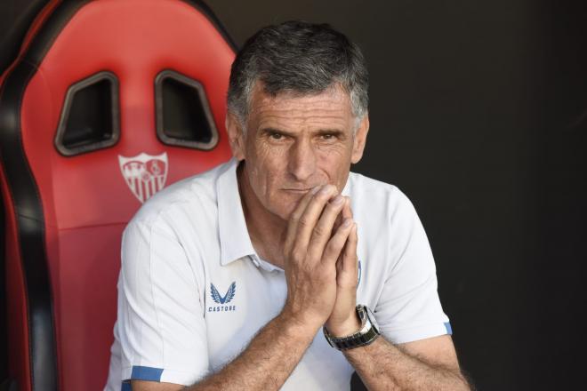 José Luis Mendilibar, entrenador del Sevilla FC (Foto: Kiko Hurtado).