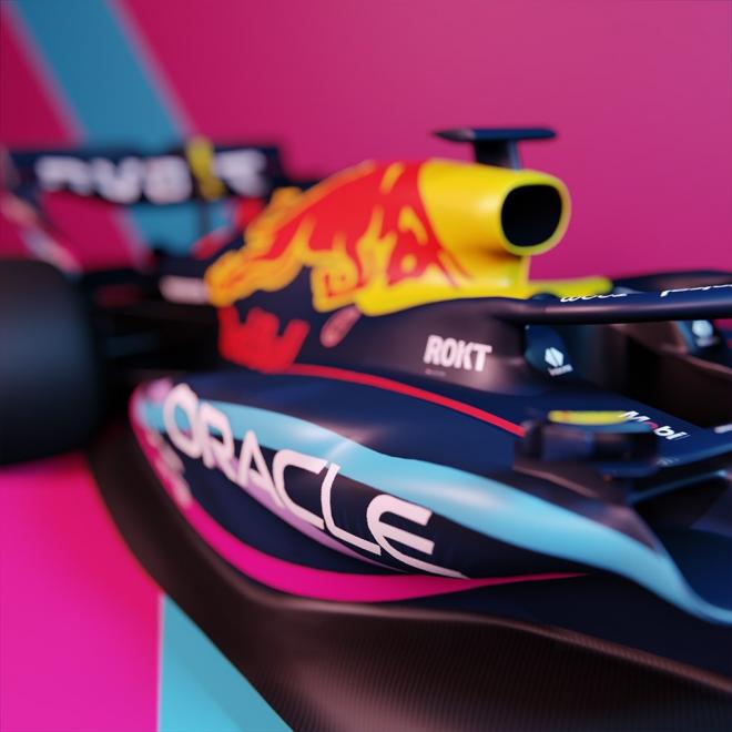 Red Bull presenta su nuevo diseño para el GP de Miami (Foto: Red Bull).