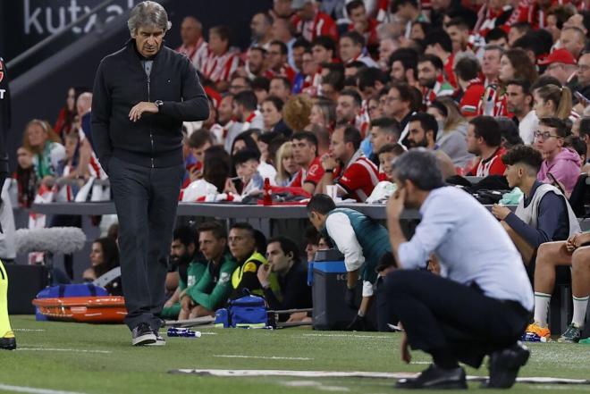 Manuel Pellegrini, entrenador del Real Betis (foto: EFE).