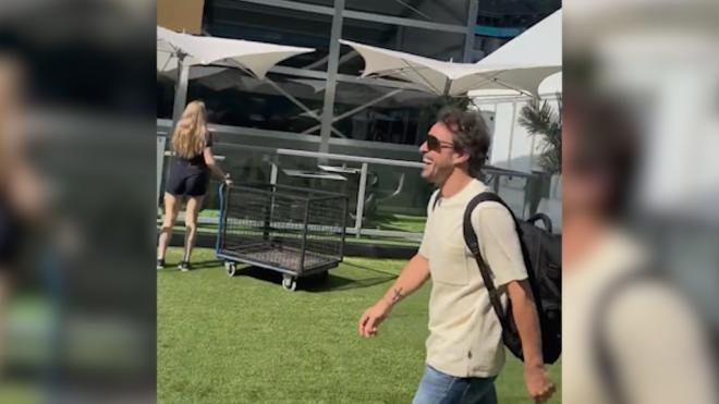 Fernando Alonso, en Miami.