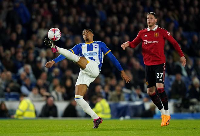 El Manchester United cayó ante el Brighton en la Premier League. Fuente: Cordon Press