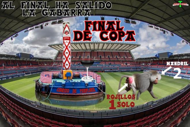 Memes tras la final de Copa del rey Real Madrid - CA Osasuna.