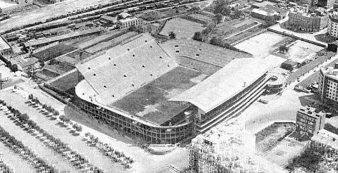 Mestalla, hogar provisional del Levante en la 1968-69  (Foto: Levante UD)