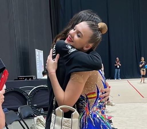 Patricia Pérez y Mireia Martínez, oro y plata en la Copa del Mundo de gimnasia rítmica en Portim
