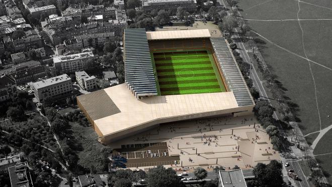 El Nuevo Estadio de Cracovia.
