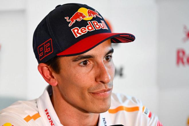 Marc Márquez durante una rueda de prensa en el GP de Jerez (Foto: Cordon Press)