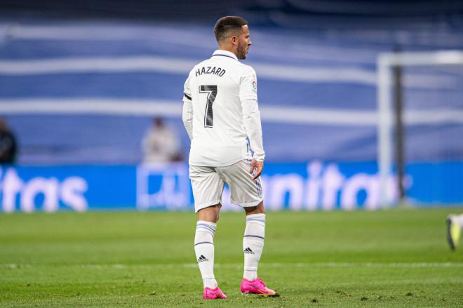 Eden Hazard, en el Real Madrid-Getafe (Foto: Cordon Press).