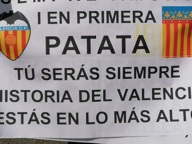 Afición del Valencia CF en Vigo