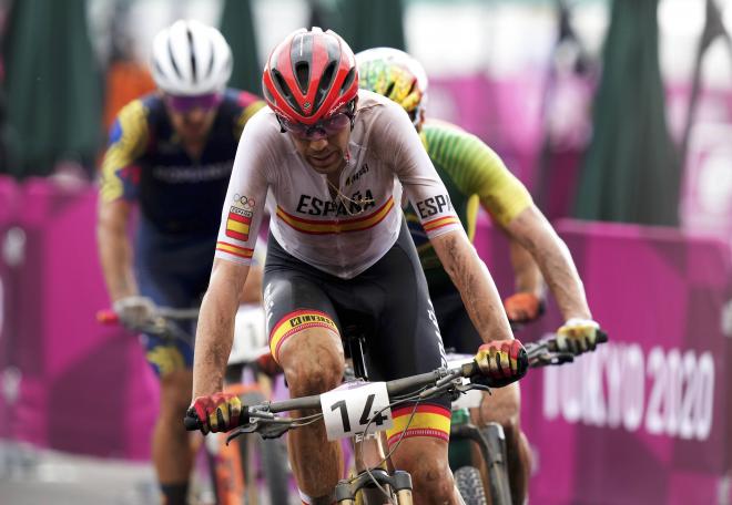 David Valero Serrano, durante la carrera de montaña de Shizuoka, Japón (Foto: Cordon Press).