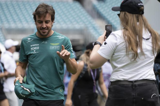 Fernando Alonso, en un estado físico espectacular.  (Foto: Cordon Press)