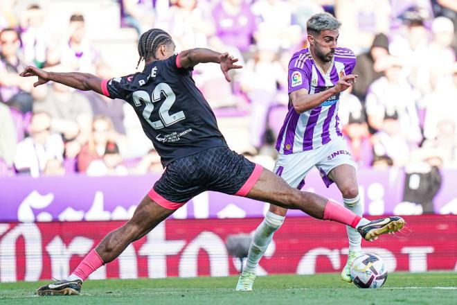 Loïc Badé, en el Valladolid-Sevilla (Foto: Cordon Press).