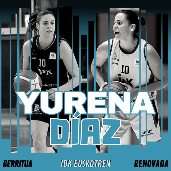 Yurena Díaz renueva con IDK por una temporada más (Foto: IDK Euskotren).