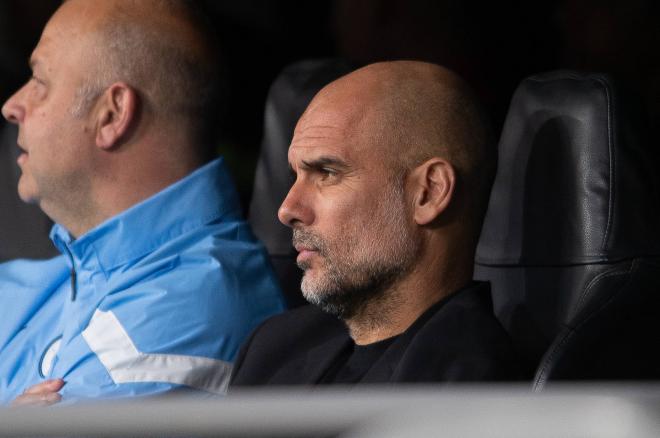 Pep Guardiola durante la semifinal de la Champions League frente al Real Madrid (Foto: Cordon Press