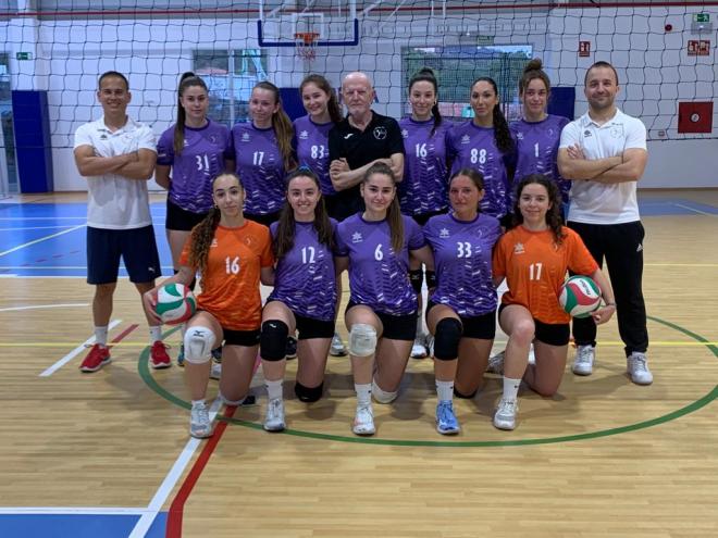 Júnior Femenino del Club Voleibol Torrent