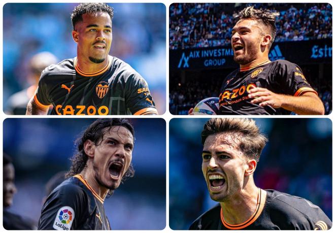 Cuatro nueves y un destino para el Valencia CF