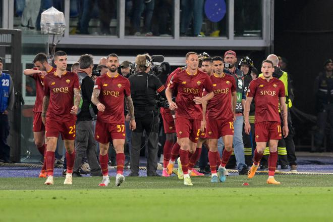 Gol de la Roma ante el Leverkusen