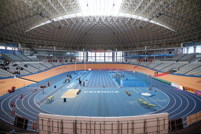 El Palau Luis Puig se postula, de momento, como la única sede para acoger el torneo de atletismo