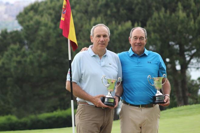 García Comín y Ángel Sartorius se coronan en el Campeonato de España senior de golf
