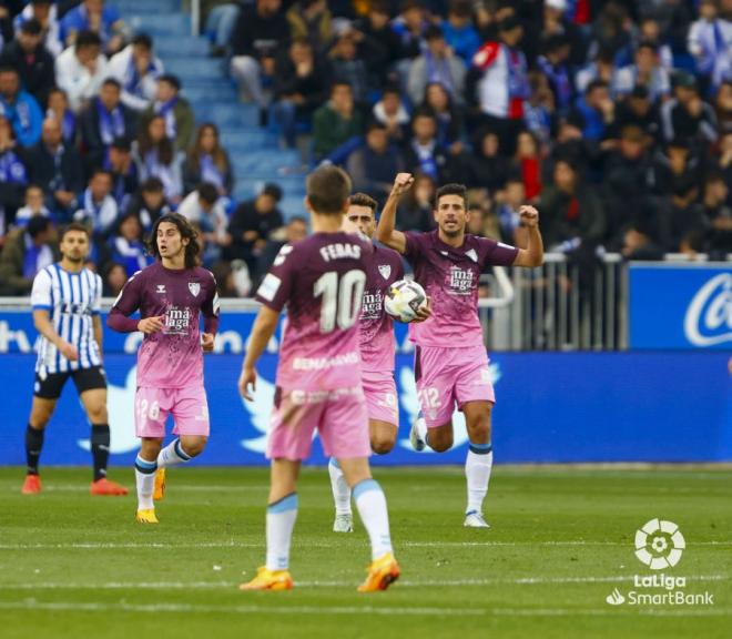 Luis Muñoz ante el Alavés en Mendizorroza. (Foto: LaLiga).