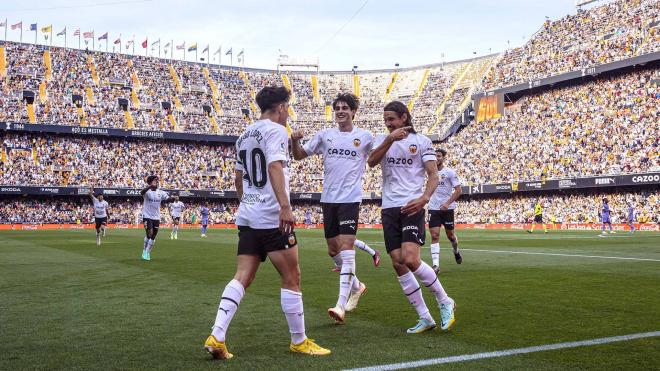 El Valencia CF de los chavales ya tiene su gol de Tendillo