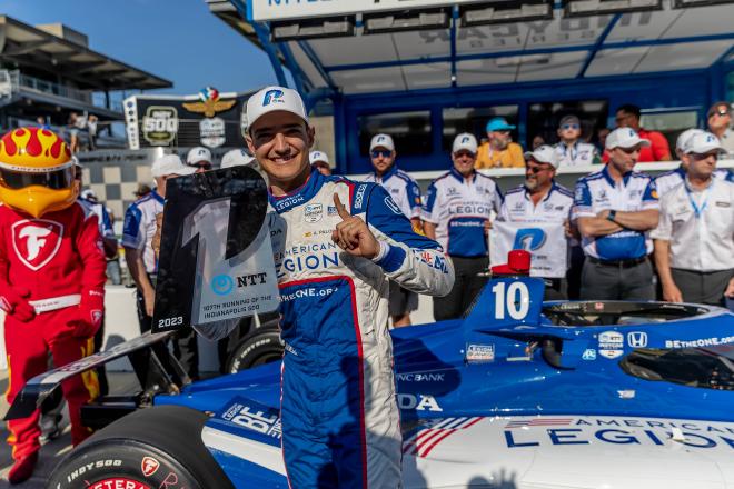 Alex Palou, pole en la Indy500. (Cordon Press)