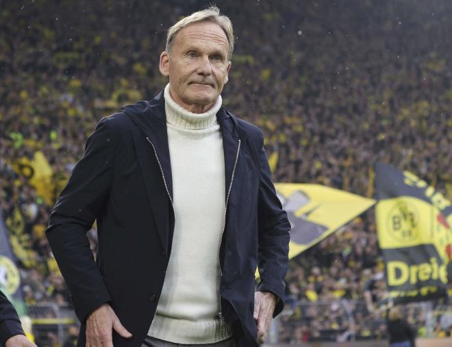 El presidente del Borussia Dortmund, Hans-Joachim Watzke (Foto: Cordon Press)