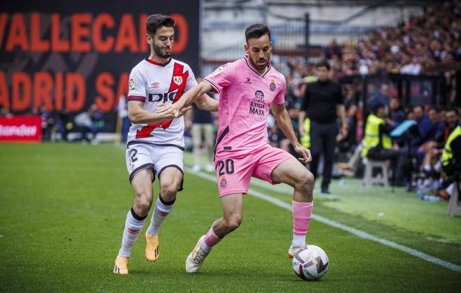 El Espanyol sigue en la cuerda floja a pesar de haber ganado en Vallecas (Foto: Cordon Press).