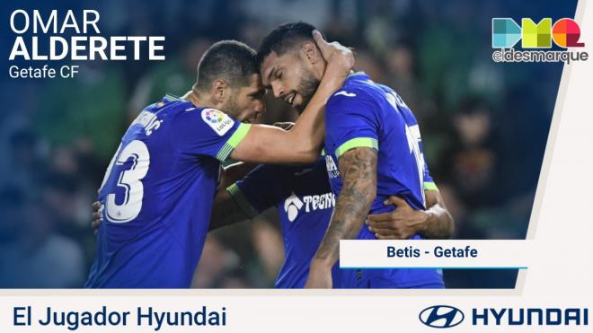 Alderete, Hyundai del Betis-Getafe.