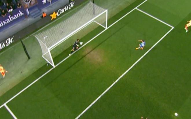 El gol fantasma de Griezmann que subió al marcador en el Espanyol-Atlético.