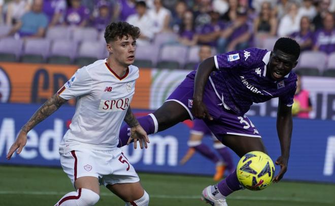 Imagen del Fiorentina-Roma de este sábado (Foto: Cordon Press).