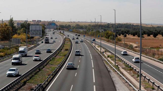 Autopista tipo en España.
