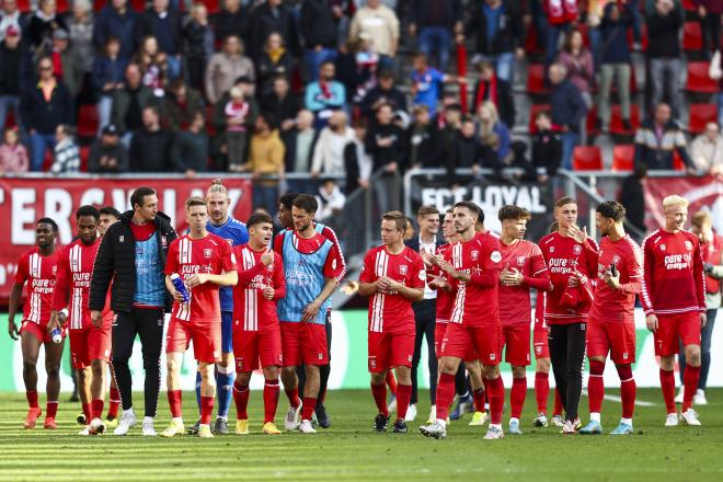El Twente llegó a la final por un puesto en Europa. Fuente: Cordon Press