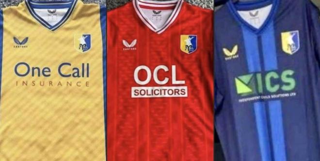 Camisetas del Mansfield.