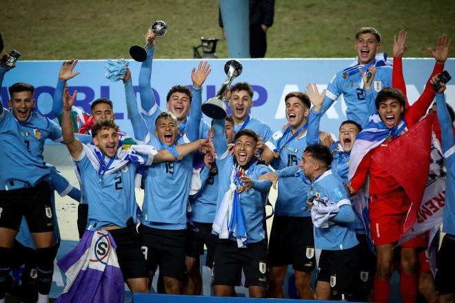 Uruguay, campeona del mundo sub-20 (Foto: Cordon Press).