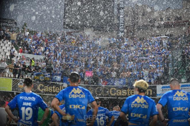 El Deportivo tuvo el peor final posible en Castalia (Foto: RCD)