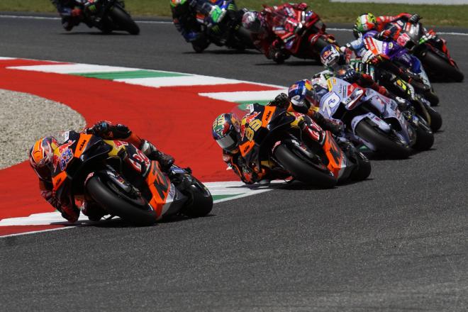 Las KTM RC16 de Jack Miller y Brad Binder en Mugello (Foto: Cordon Press).