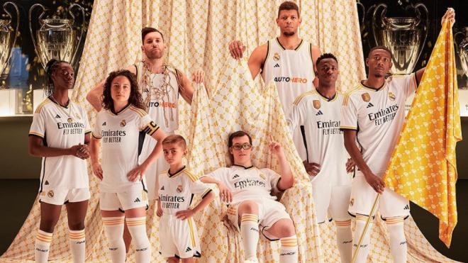 La nueva equipación del Real Madrid para la temporada 2023/2024.