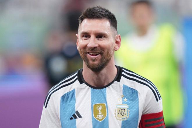 Leo Messi en su partido con Argentina (Foto: Cordon Press)