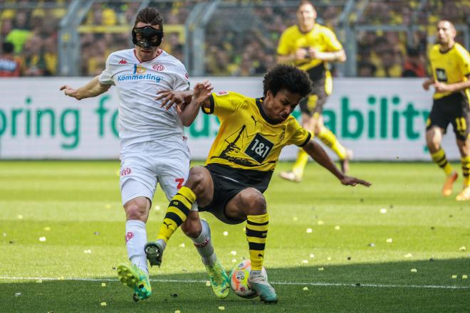 Karim Adeyemi, jugador del Borussia Dortmund, es el nuevo objetivo de Florentino Pérez. Fuente: Cordon Press