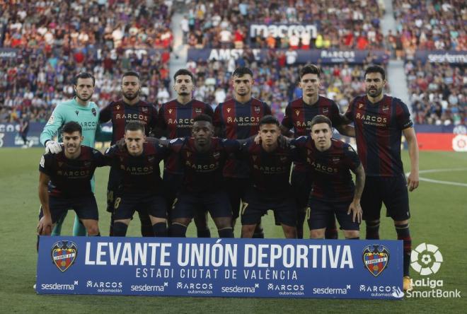 El once titular con varias piezas del futuro Levante UD. (Foto: LaLiga).