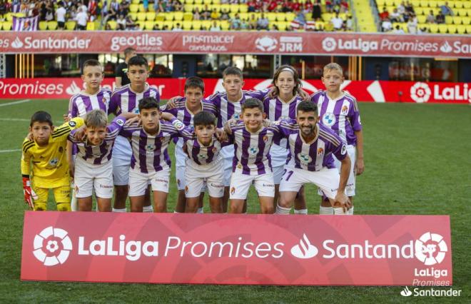 El Real Valladolid Alevín A, con Víctor, en LaLiga Promises.