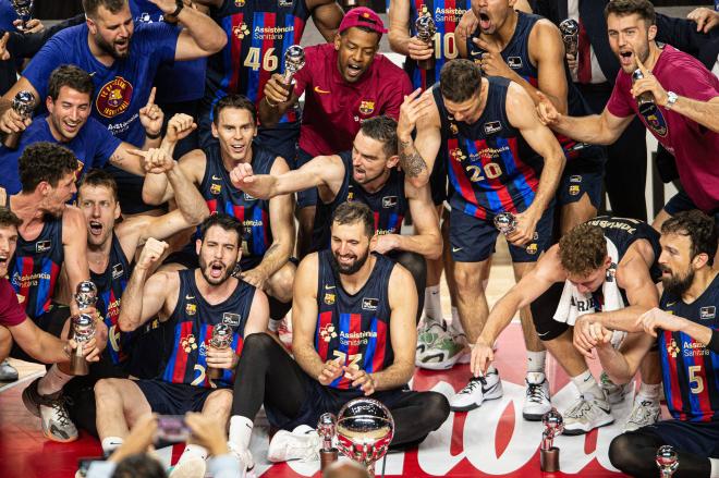 El Barça se proclama campeón de la ACB.