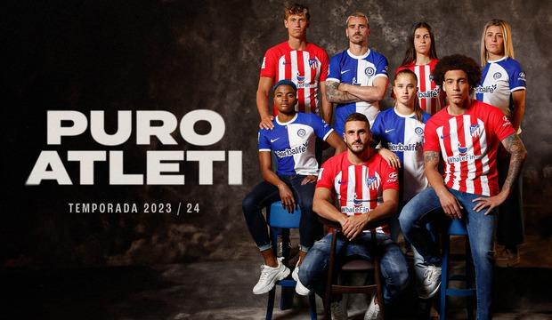 Las camisetas del Atlético de Madrid para la temporada 23/24 (Foto: ATM).
