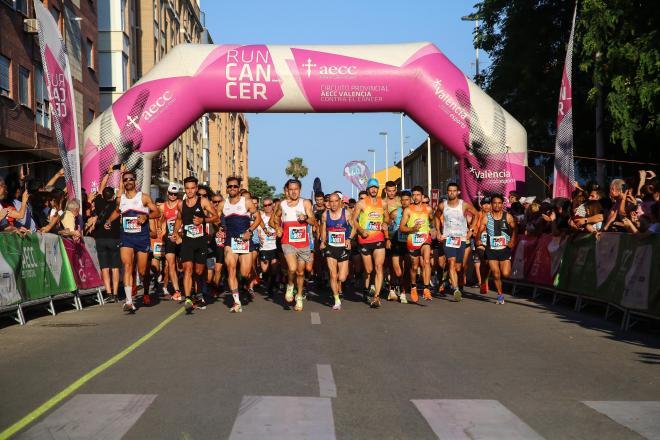 La 10K de Alboraya contra el Cáncer junta a más de 1000 corredores