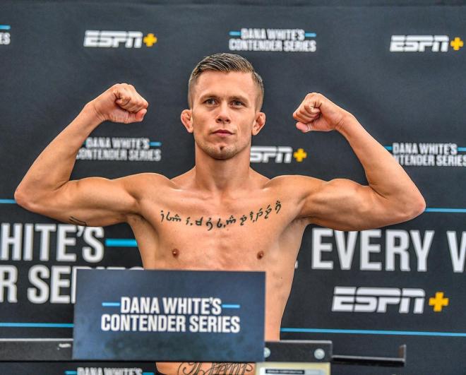 Daniel Bárez antes del Dana White's Contender Series (Foto: Daniel Bárez)