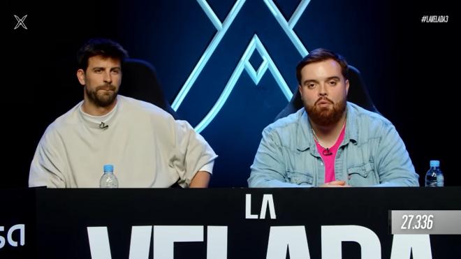 Ibai Llanos y Gerard Piqué, en la previa de La Velada del año 3.