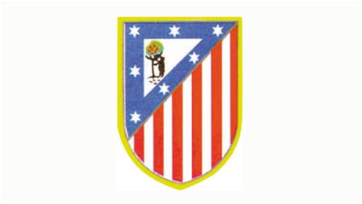 El escudo del Atlético de Madrid en 1917.